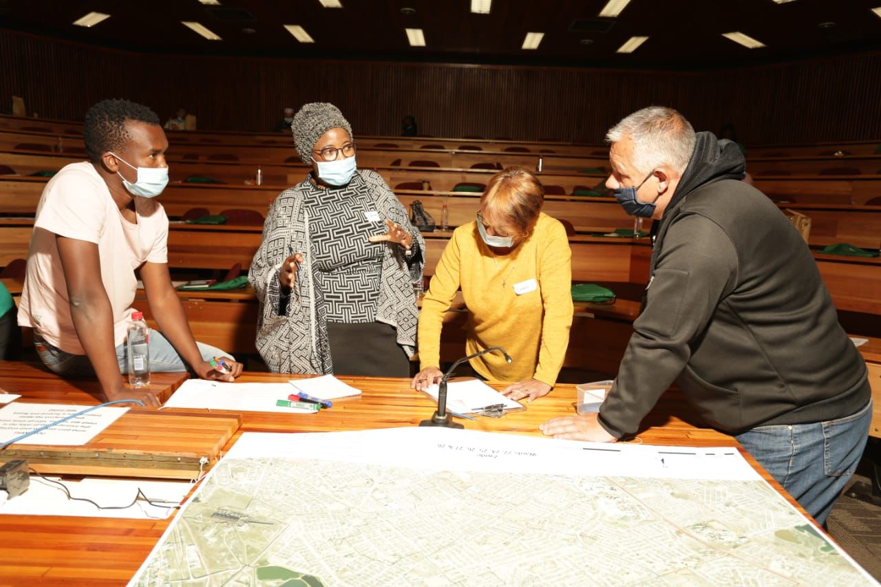 Reporting meeting with local economic development action groups 2021